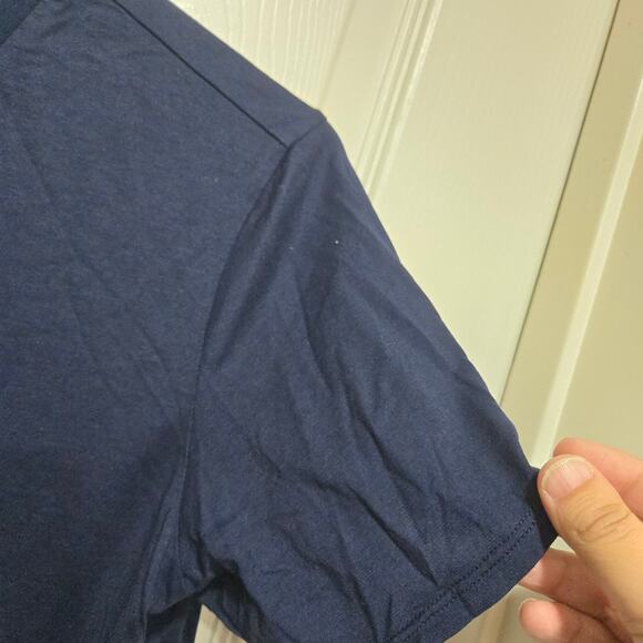 AG Adriano Goldschmied Navy Crew Neck Shirt Size M - Picture 5 of 7